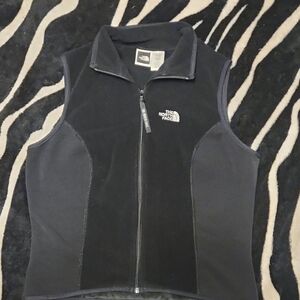 The North Face Dark Gray Zip-Up Vest
